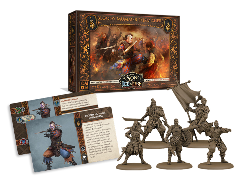 A Song of Ice and Fire : Tabletop Miniatures Game - Bloody Mummers Skirmishers